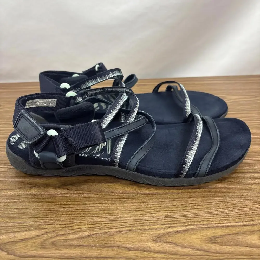 Merrell Terran 3 Cush Lattice Strappy Sandal Navy Size 12